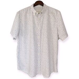 Denim & Supply Ralph Lauren Button Down Shirt Floral Print Cotton Size XL